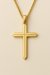 Stolen gouden ketting met hanger in vorm van kruis